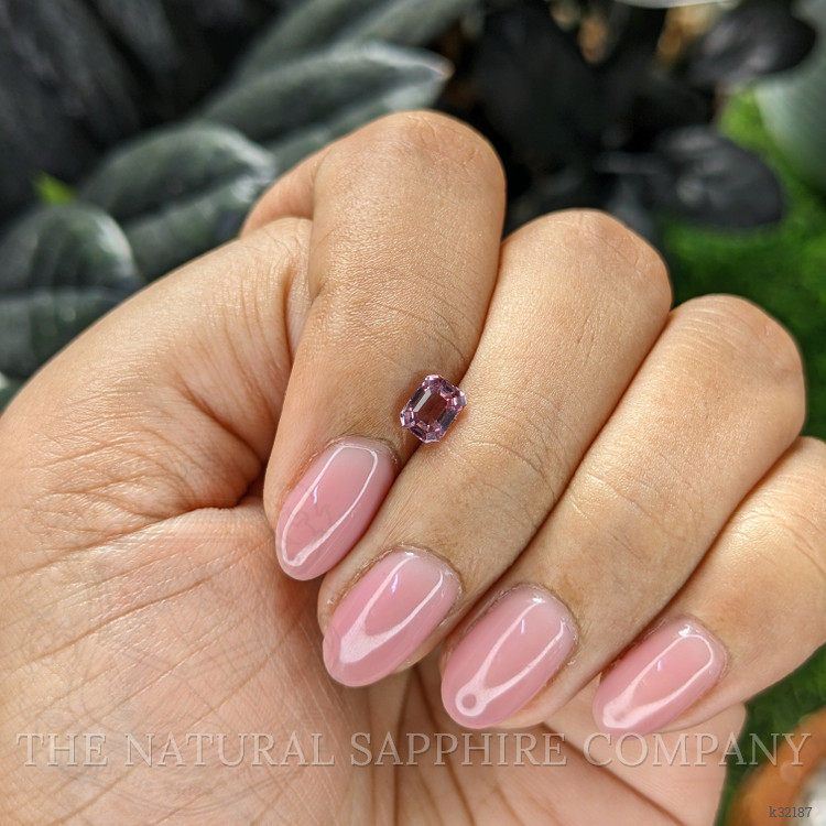 0.70 Ct. Purple Malaya Garnet from Tanzania