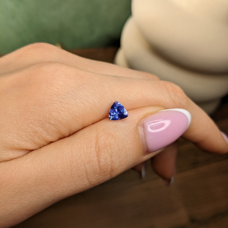 1.18 Ct. Violet Tanzanite from Tanzania