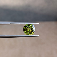 1.75 Ct. Yellowish Green Peridot from Brazil Life Style