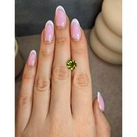 2.41 Ct. Yellowish Green Peridot from Brazil Life Style
