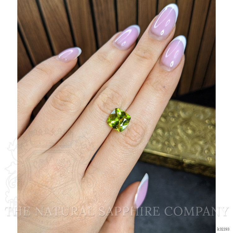 4.02 Ct. Green (Lime Green) Peridot from Brazil