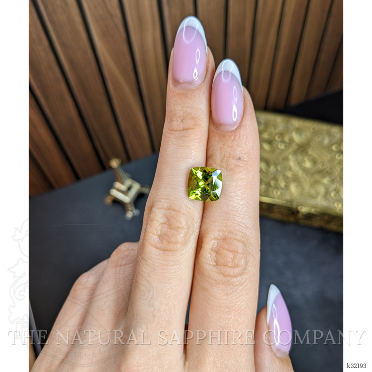 4.02 Ct. Green (Lime Green) Peridot from Brazil