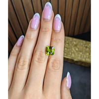 4.02 Ct. Green (Lime Green) Peridot from Brazil Life Style