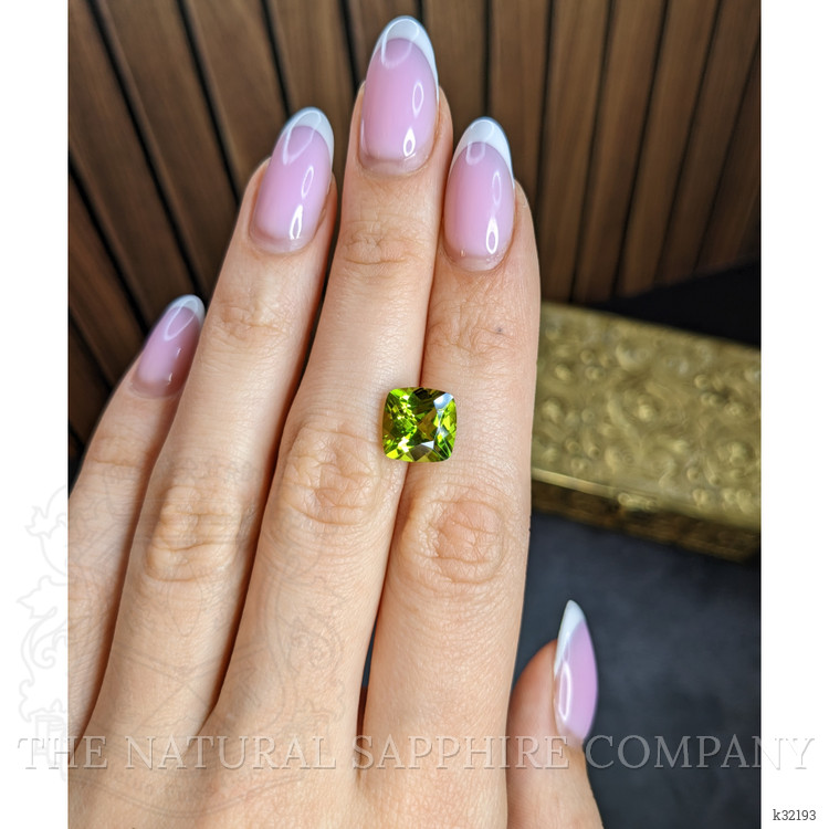 4.02 Ct. Green (Lime Green) Peridot from Brazil