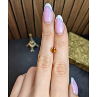 1.27 Ct. Orange Spessartite Garnet from Madagascar Life Style