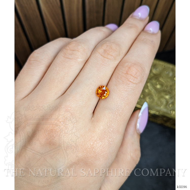 2.33 Ct. Orange Spessartite Garnet from Madagascar