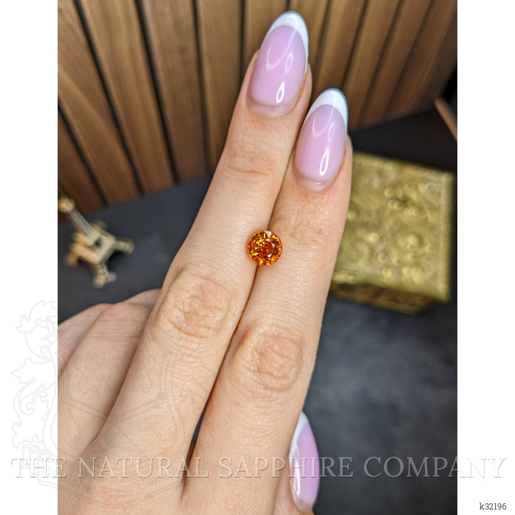 2.33 Ct. Orange Spessartite Garnet from Madagascar