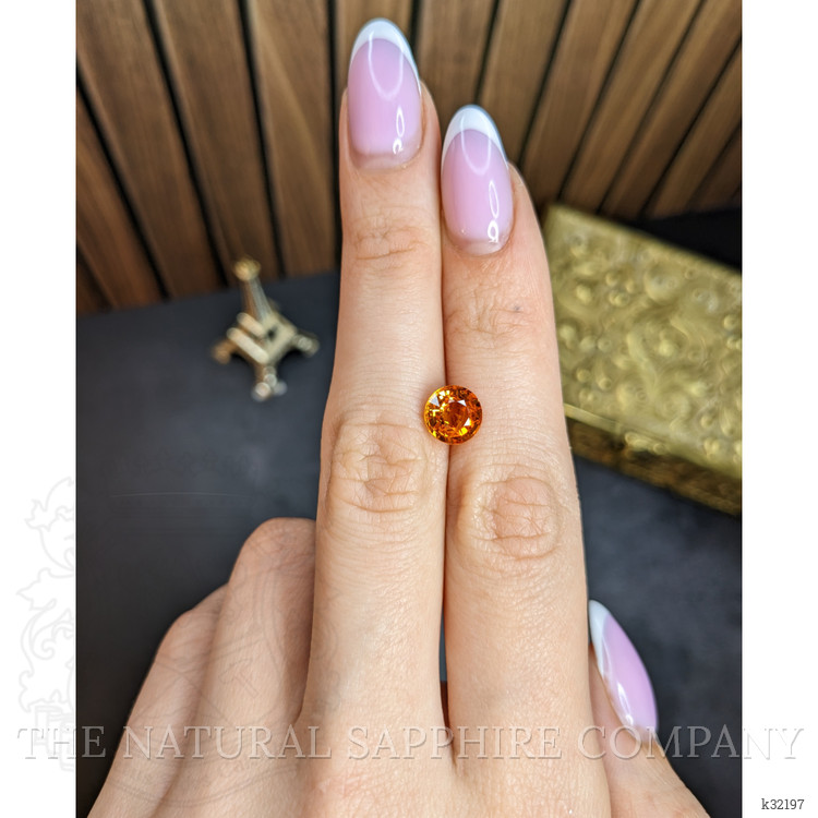 2.55 Ct. Orange Spessartite Garnet from Madagascar
