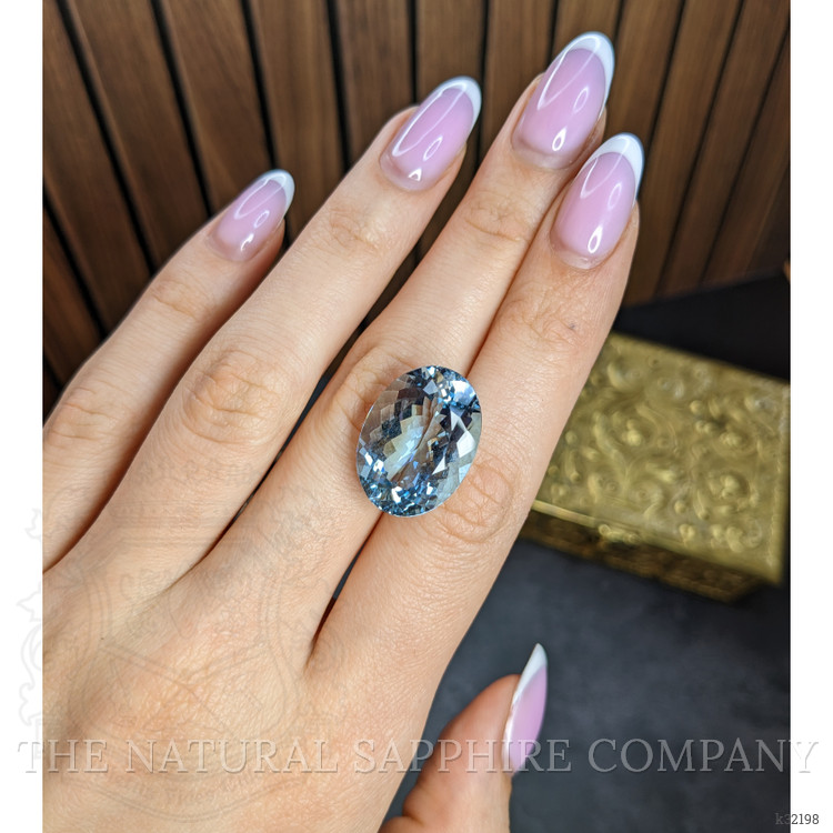 20.61 Ct. Blue Aquamarine from Brazil