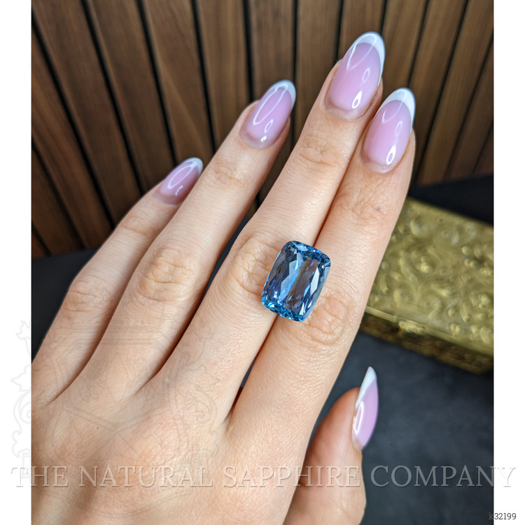 12.08 Ct. Blue Aquamarine from Brazil