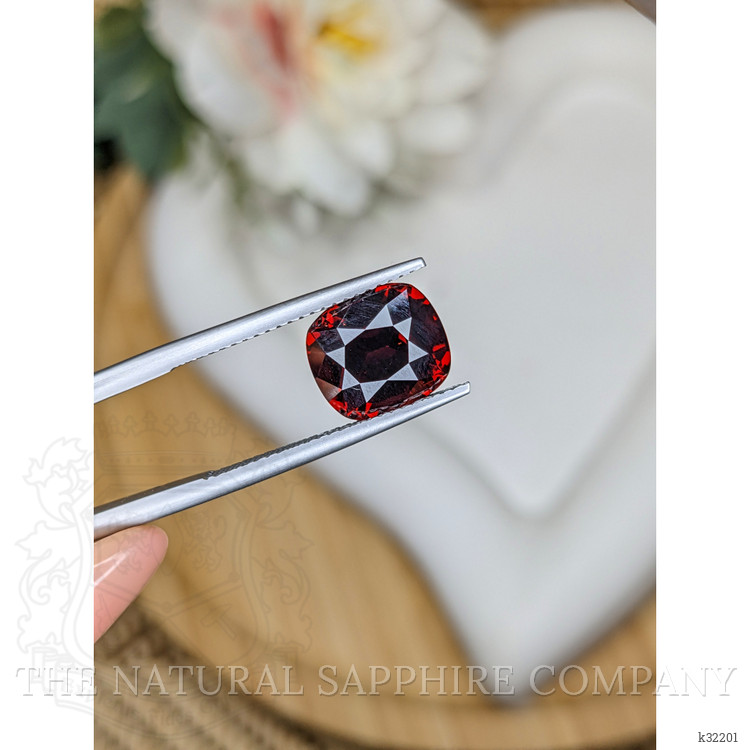 5.32 Ct. Red Garnet from Ceylon (Sri Lanka)