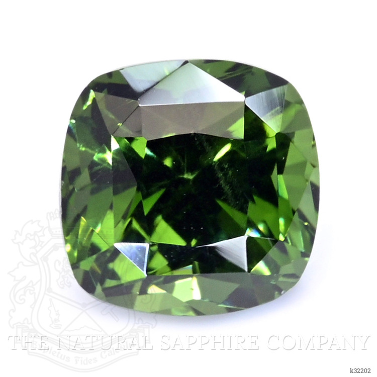 1.95 Ct. Green Zircon from Ceylon (Sri Lanka)