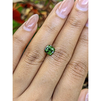 1.95 Ct. Green Zircon from Ceylon (Sri Lanka) Life Style