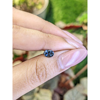0.59 Ct. Blue Spinel from Ceylon (Sri Lanka) Life Style