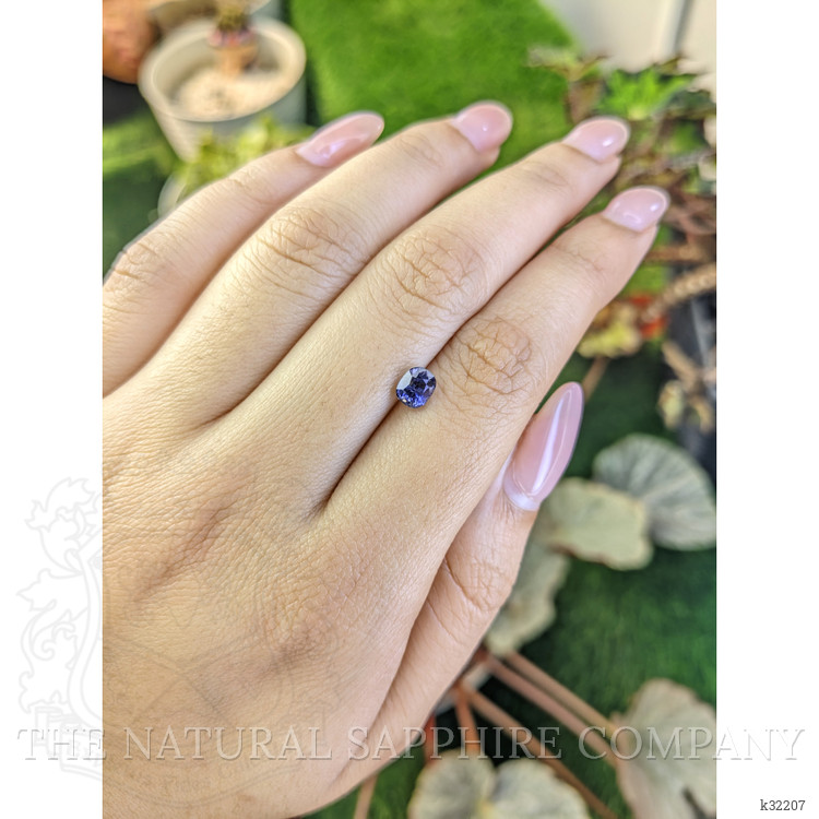 0.89 Ct. Greyish Violet Spinel from Ceylon (Sri Lanka)