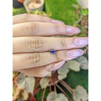 0.89 Ct. Greyish Violet Spinel from Ceylon (Sri Lanka) Life Style