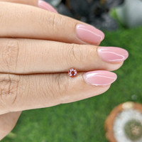 0.22 Ct. Reddish Pink Spinel from Tanzania Life Style