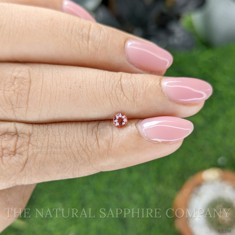 0.22 Ct. Reddish Pink Spinel from Tanzania