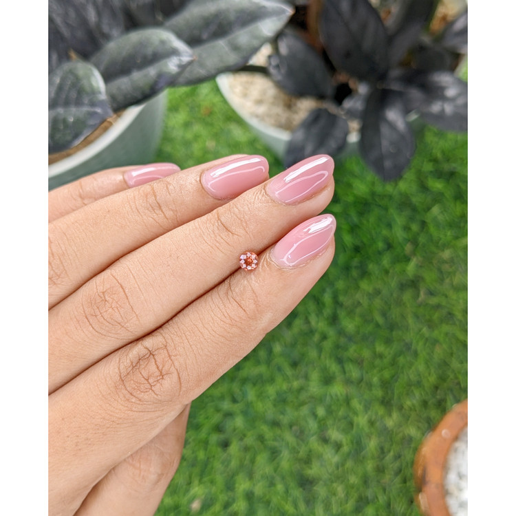 0.20 Ct. Pinkish Orange Spinel from Tanzania
