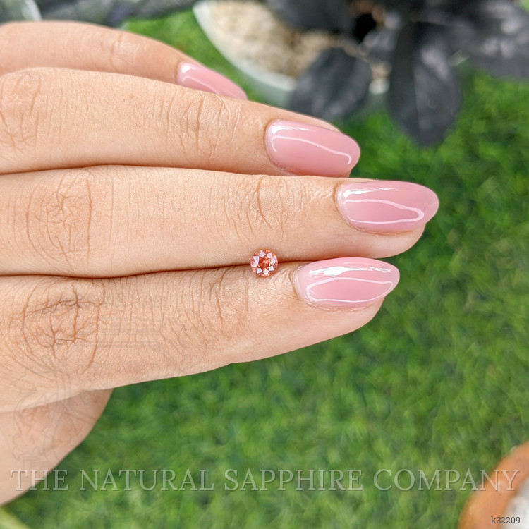 0.20 Ct. Pinkish Orange Spinel from Tanzania