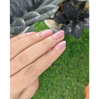 0.21 Ct. Reddish Pink Spinel from Tanzania Life Style