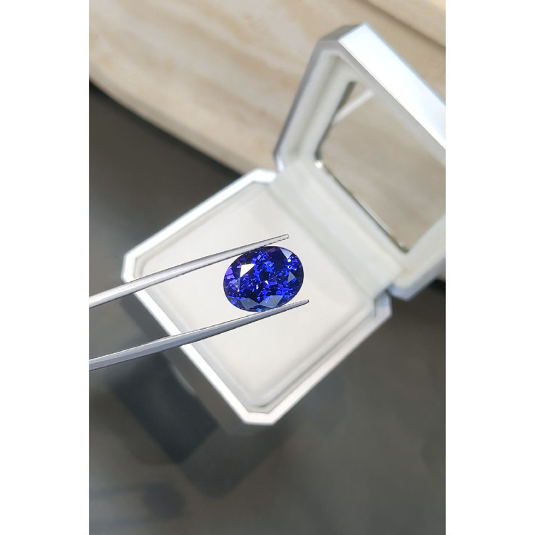 9.92 Ct. Violetish Blue Tanzanite from Tanzania