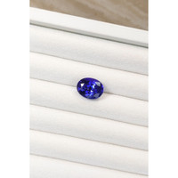 9.92 Ct. Violetish Blue Tanzanite from Tanzania Life Style