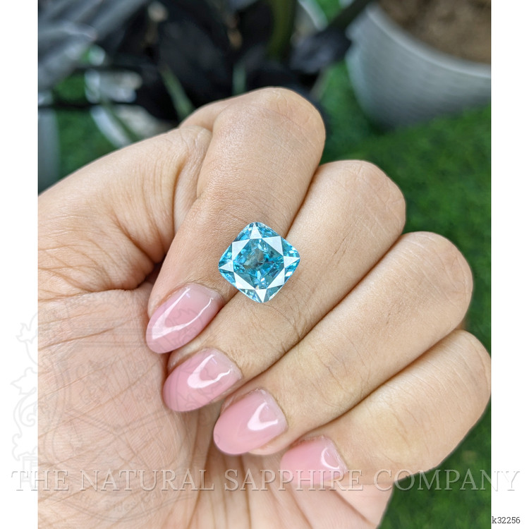 6.85 Ct. Blue Zircon