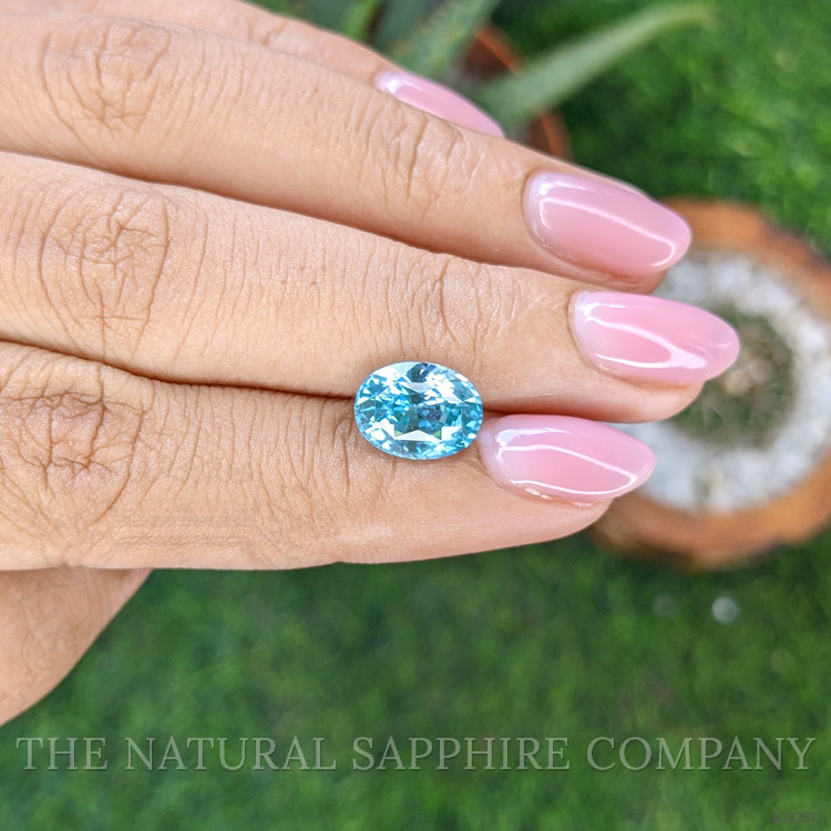 4.27 Ct. Blue Zircon
