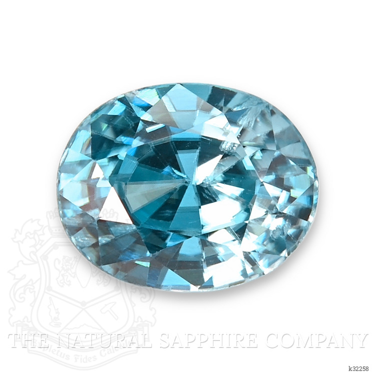 4.63 Ct. Blue Zircon