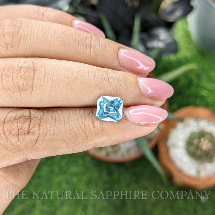 3.32 Ct. Blue Zircon