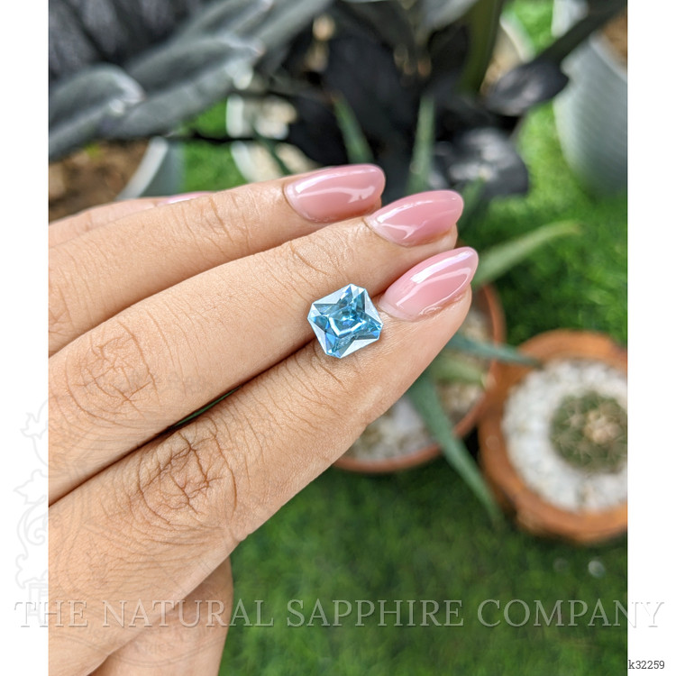 3.32 Ct. Blue Zircon