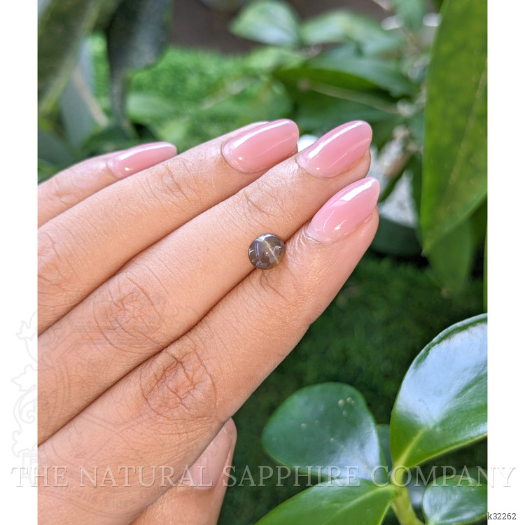 1.50 Ct. Brown Cabochon Cat’s Eye Chrysoberyl from Ceylon (Sri Lanka)