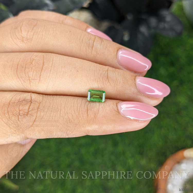 0.65 Ct. Tsavorite Garnet from Tanzania