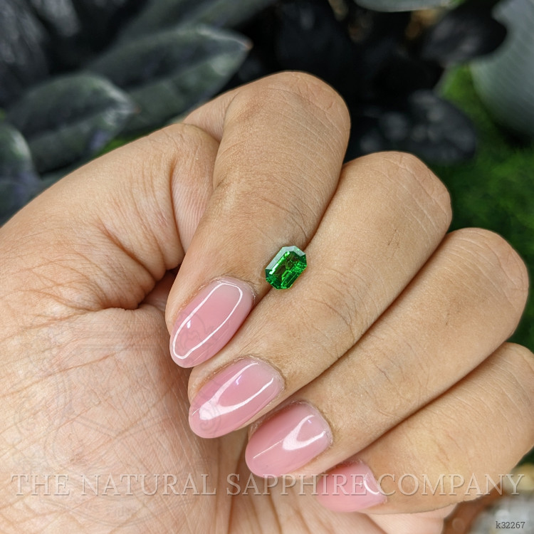 0.44 Ct. Tsavorite Garnet from Tanzania