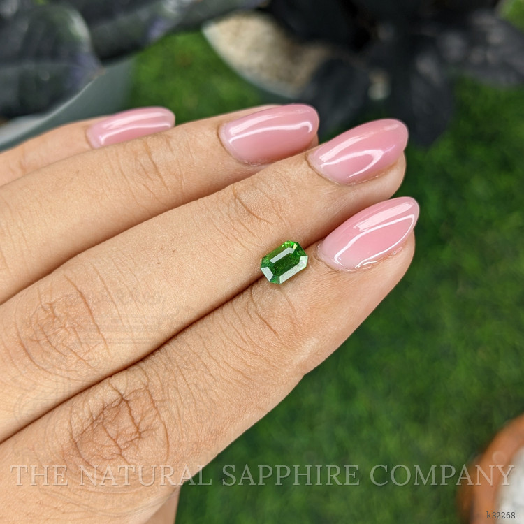 0.79 Ct. Tsavorite Garnet from Tanzania