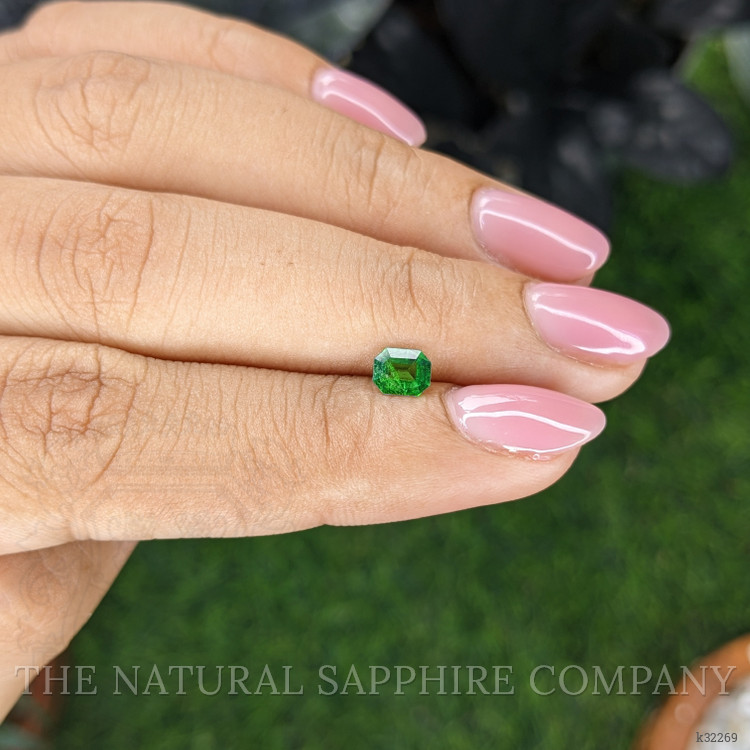 0.37 Ct. Tsavorite Garnet from Tanzania