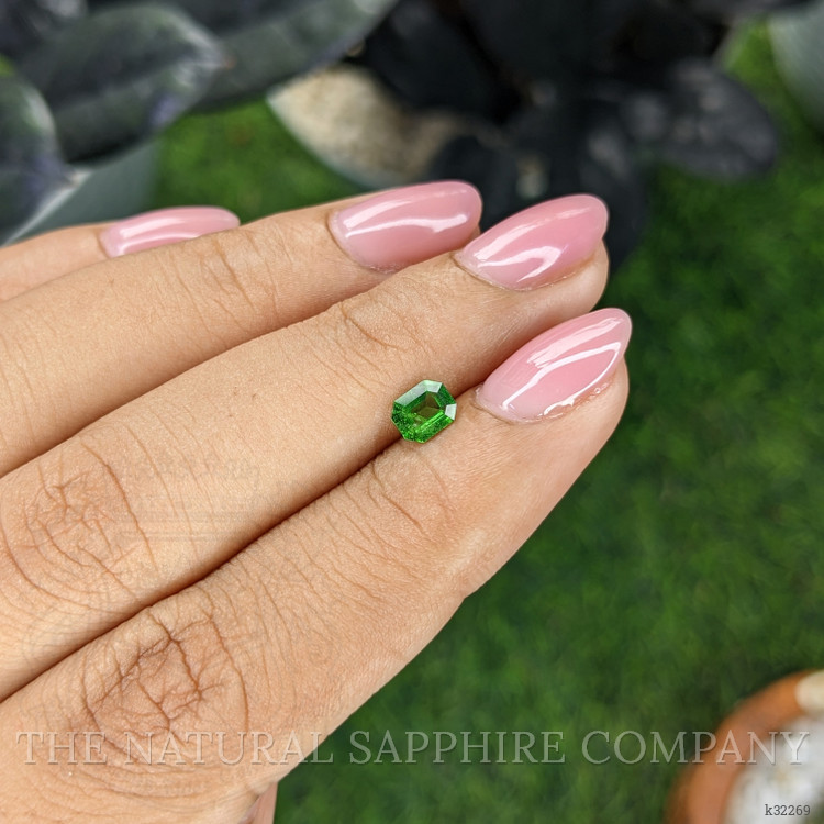 0.37 Ct. Tsavorite Garnet from Tanzania