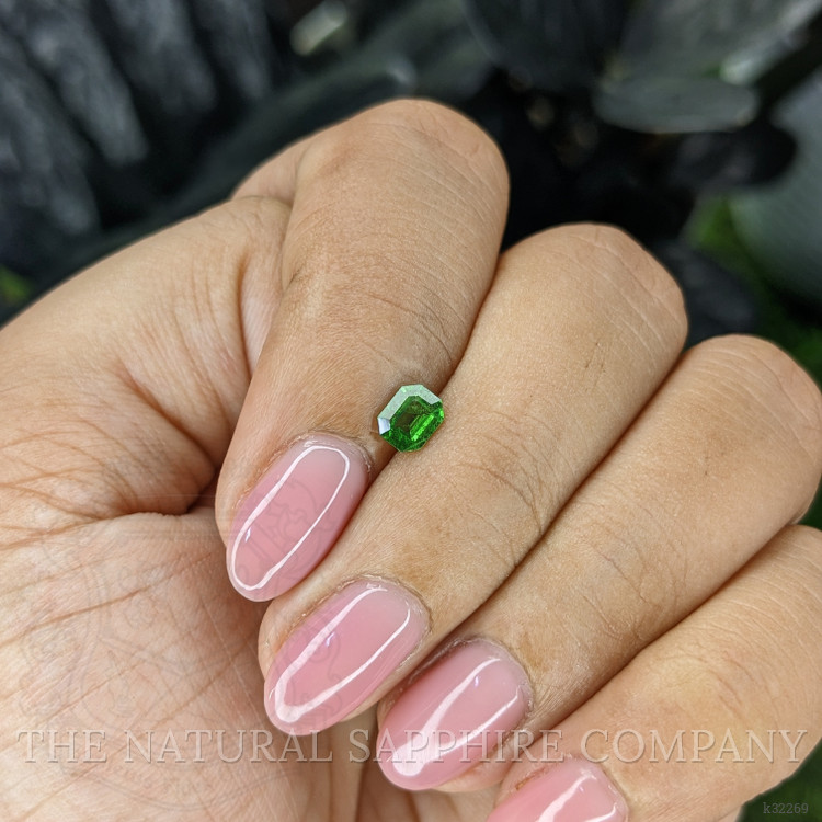 0.37 Ct. Tsavorite Garnet from Tanzania
