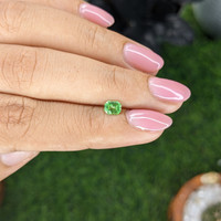 0.44 Ct. Tsavorite Garnet from Tanzania Life Style