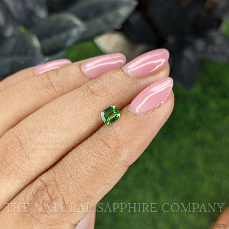 0.40 Ct. Tsavorite Garnet from Tanzania