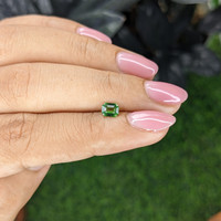 0.40 Ct. Tsavorite Garnet from Tanzania Life Style
