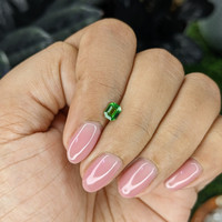 0.40 Ct. Tsavorite Garnet from Tanzania Life Style