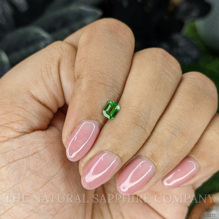 0.40 Ct. Tsavorite Garnet from Tanzania