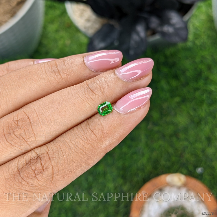 0.35 Ct. Tsavorite Garnet from Tanzania