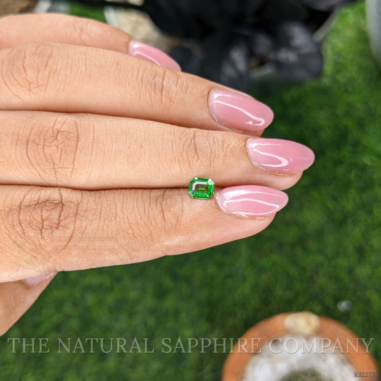 0.35 Ct. Tsavorite Garnet from Tanzania