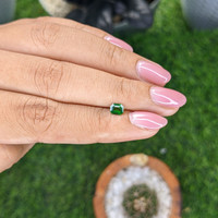 0.40 Ct. Tsavorite Garnet from Tanzania Life Style
