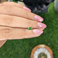 0.28 Ct. Tsavorite Garnet from Tanzania Life Style