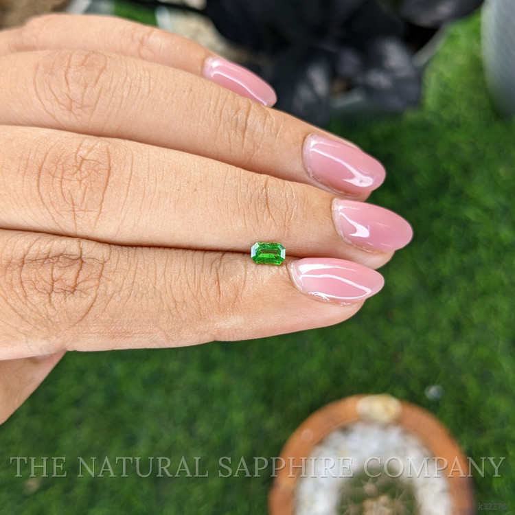 0.28 Ct. Tsavorite Garnet from Tanzania