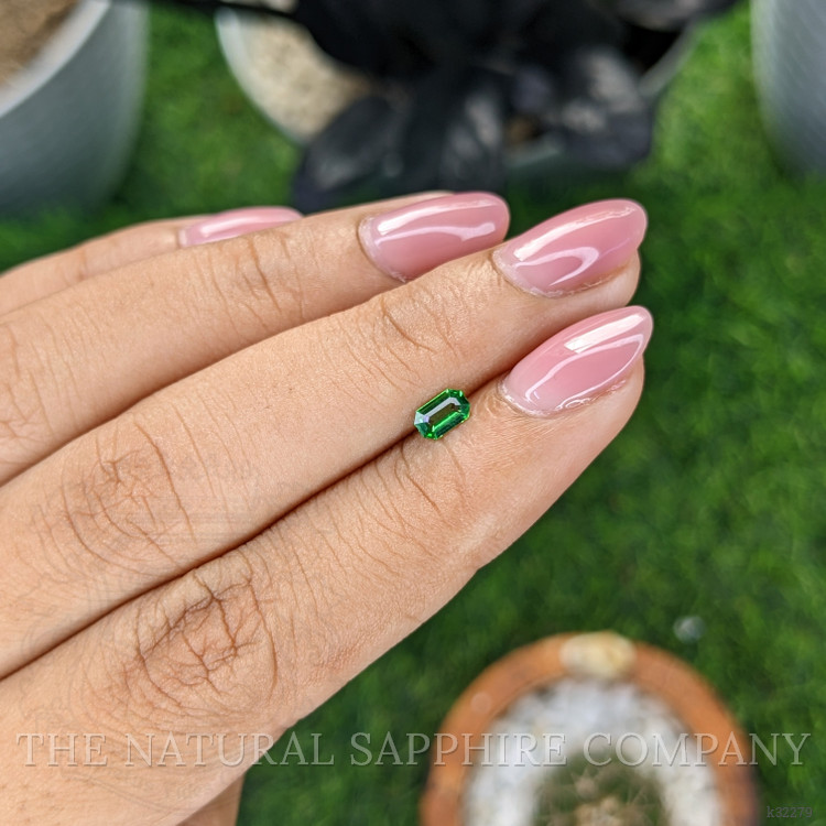 0.27 Ct. Tsavorite Garnet from Tanzania